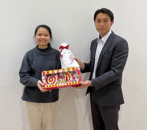 笑顔のアインさん