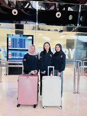 日本入国時空港にてインドネシアから来ました