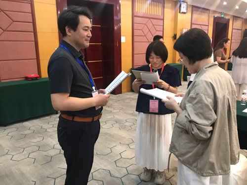 笈川先生とグループ練習